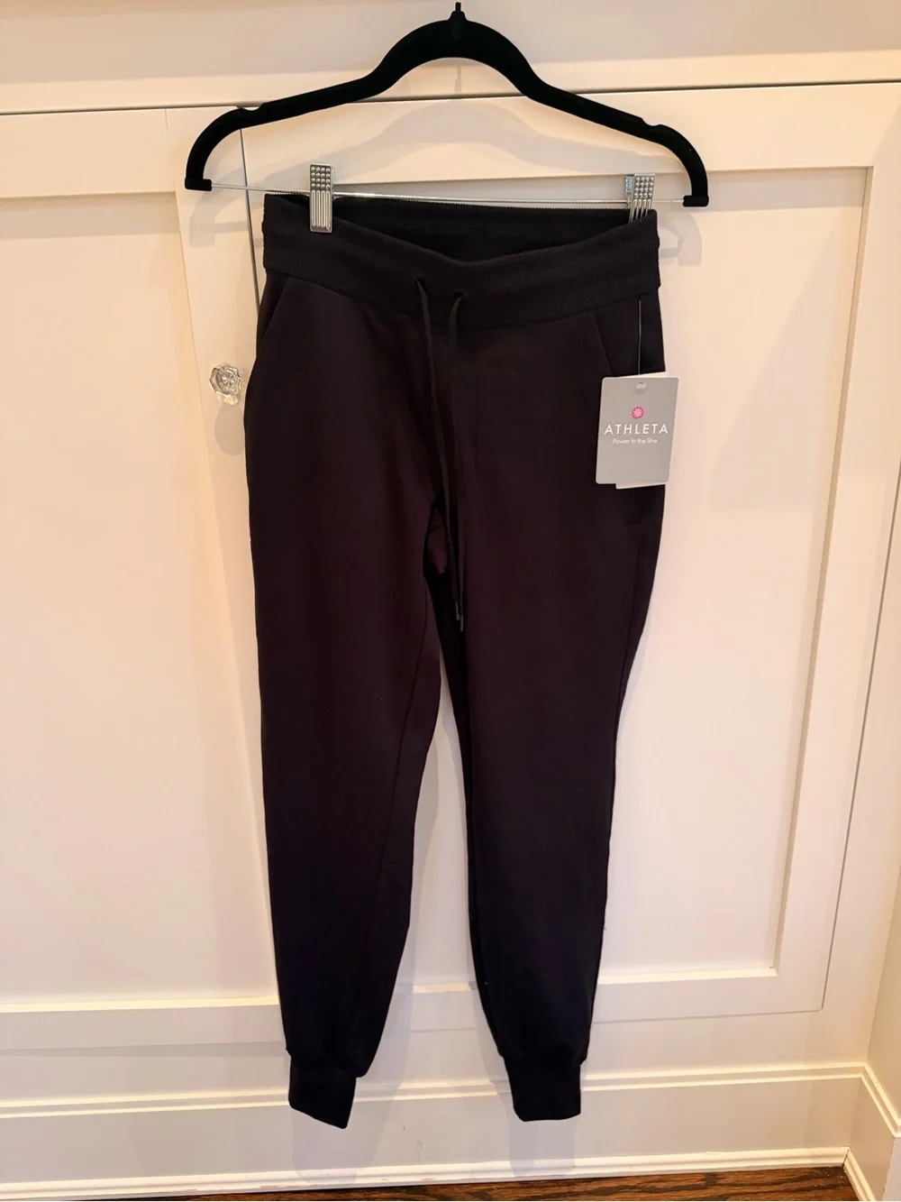 Athleta Black Kids Jogger Sweatpants with Drawstring